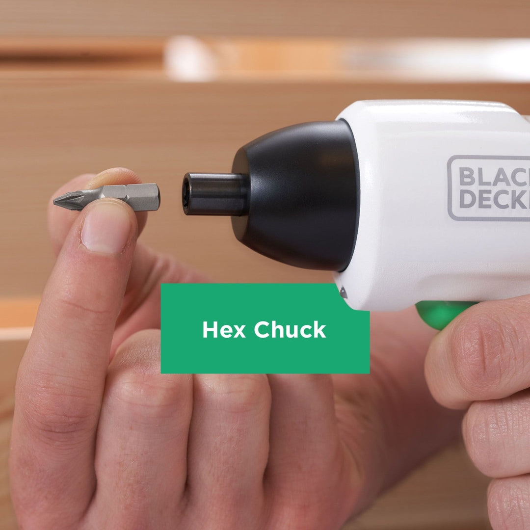 B&D Black+Decker Cordless Screwdriver Reviva 3.6V Li-ion 1.5Ah REVSD4C