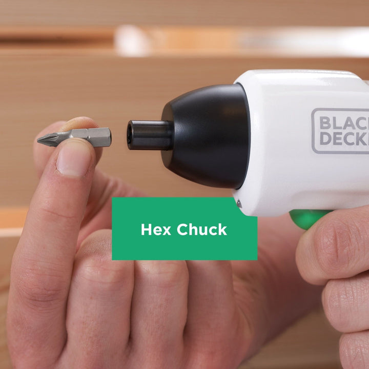 B&D Black+Decker Cordless Screwdriver Reviva 3.6V Li-ion 1.5Ah REVSD4C