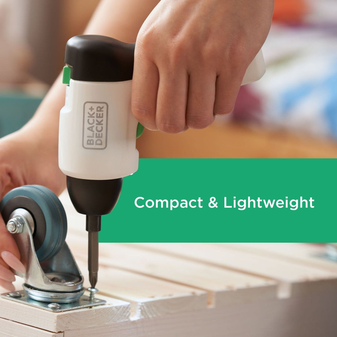 B&D Black+Decker Cordless Screwdriver Reviva 3.6V Li-ion 1.5Ah REVSD4C